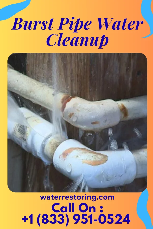 Burst Pipe Water Cleanup in Warwick, RI